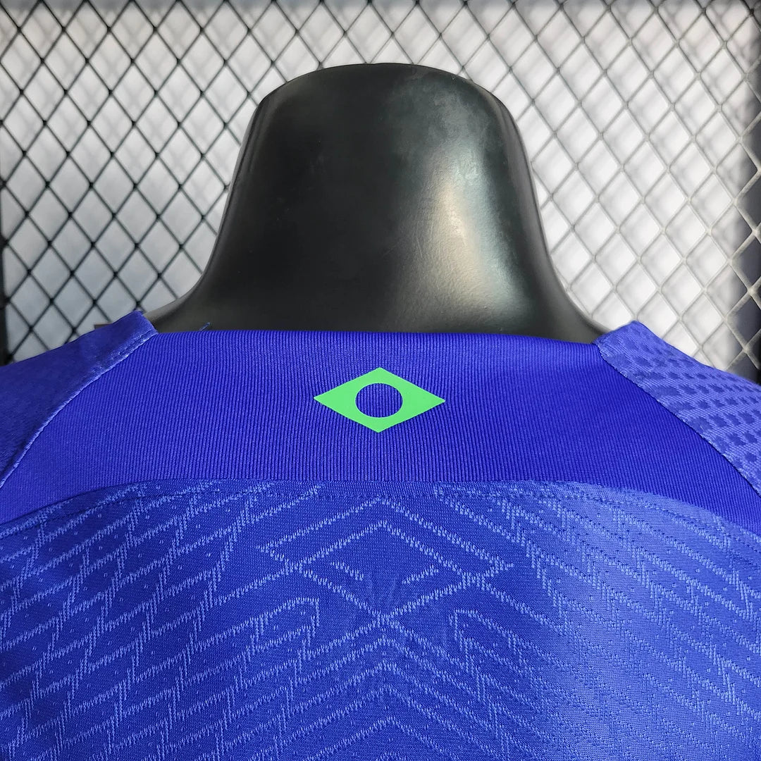 2022 World Cup Brazil Away Football Shirt - Player Version