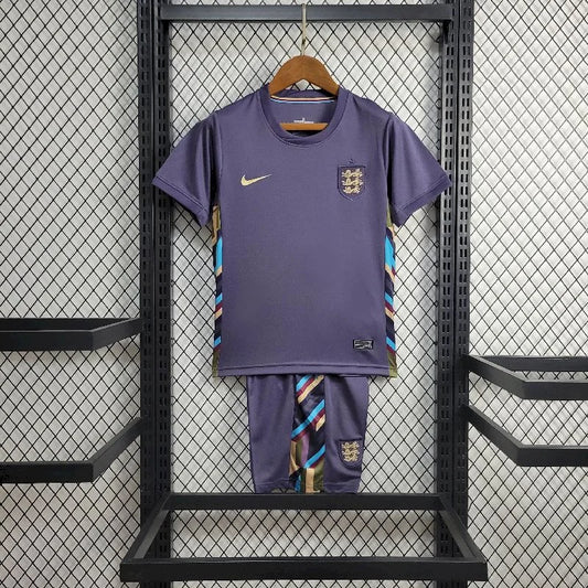 2024 England Away Football Shirt Kids Size