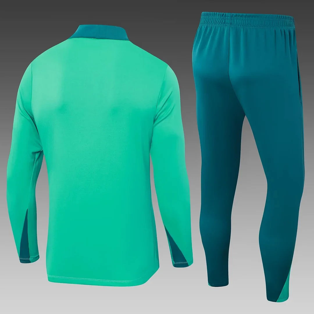 2024 Portugal Half-Pull Tracksuit Green