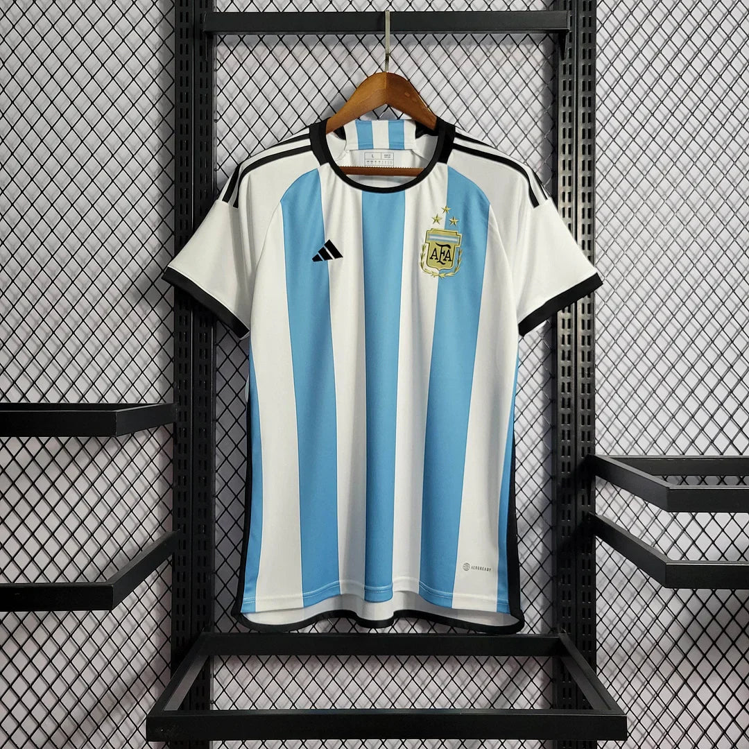 2022 FIFA World Cup Argentina National Team Home Football Shirt