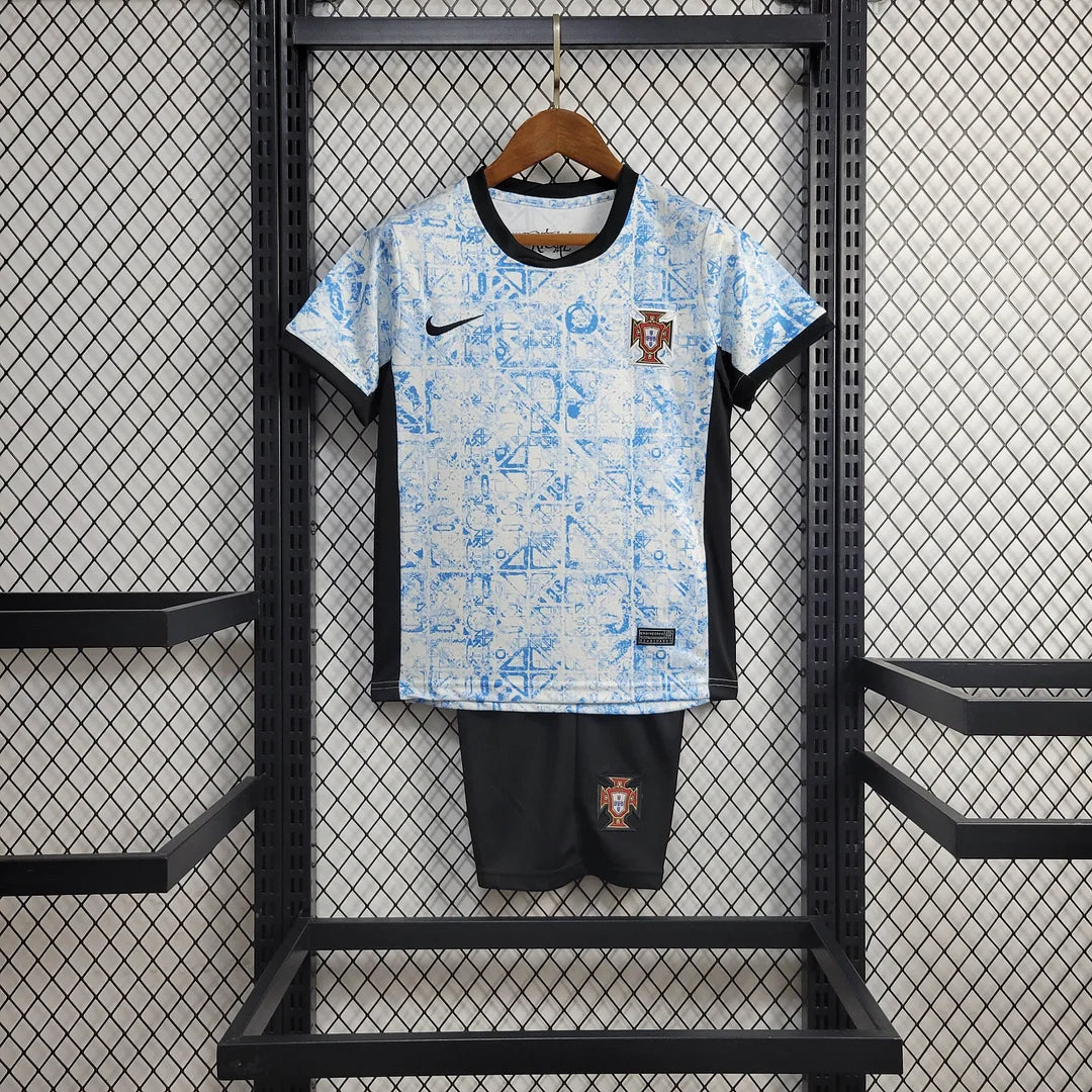 2024 Portugal Away Football Shirt Kids Size