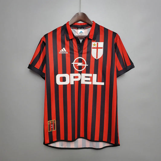 1999/2000 Retro AC Milan Home Football Shirt