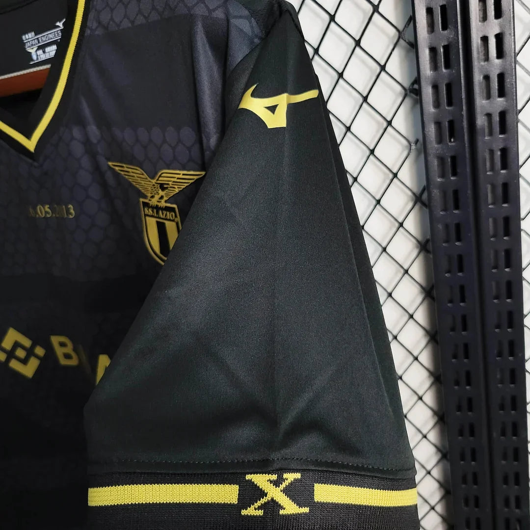 2023 Lazio 10th Anniversary Edition Black Football Shirt