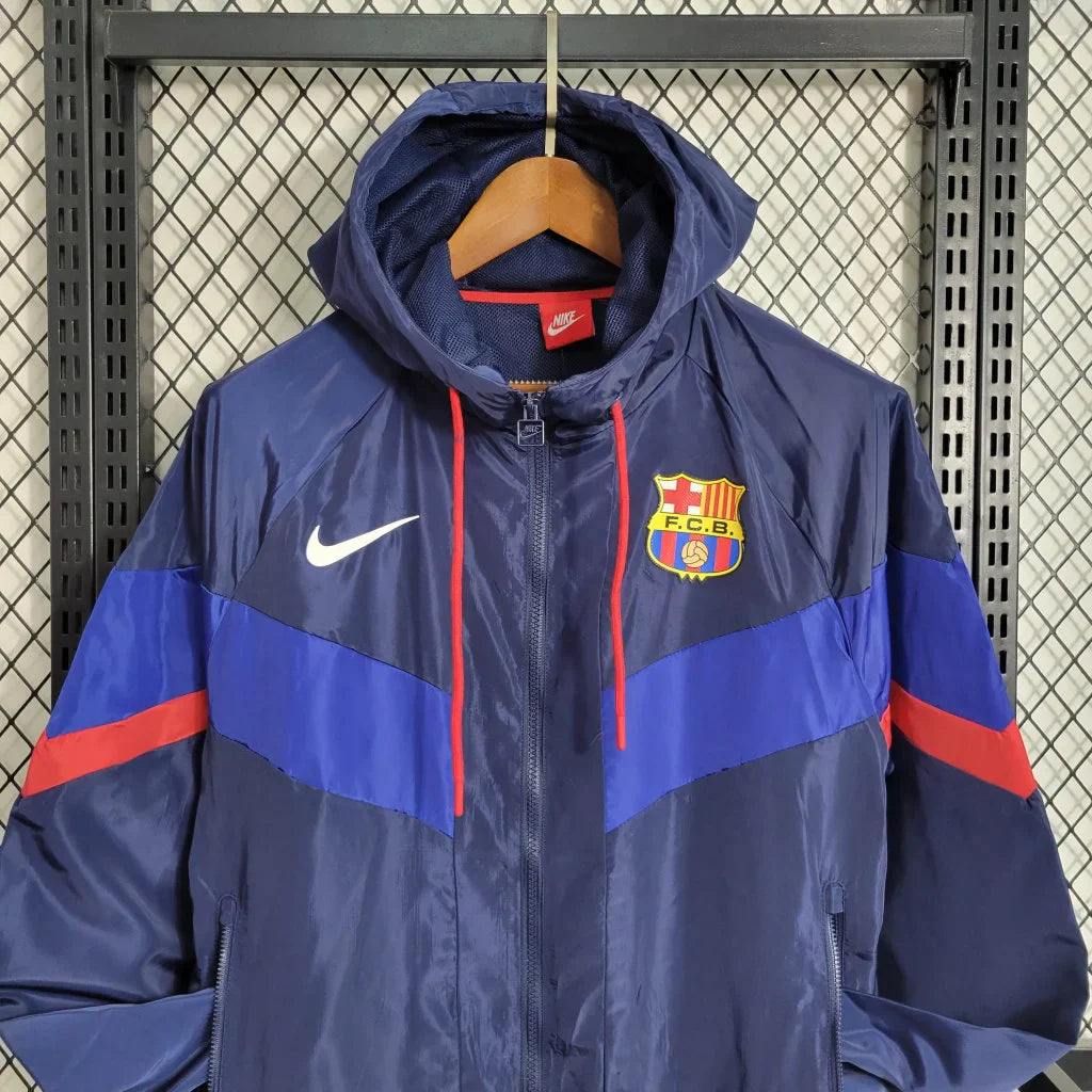 2023/2024 Barcelona Windbreaker Blue