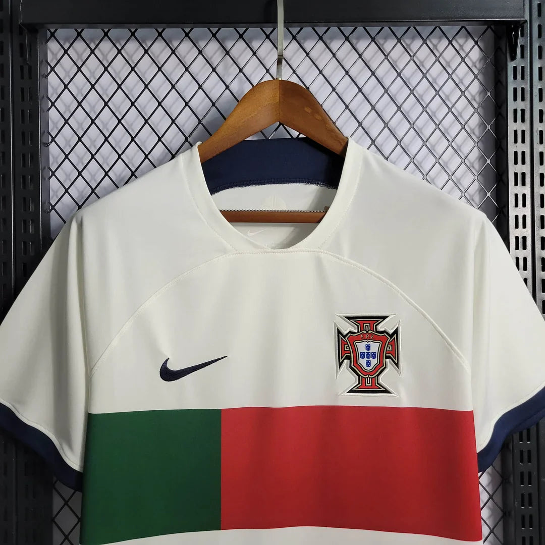 2022 FIFA World Cup Portugal Away Football Shirt