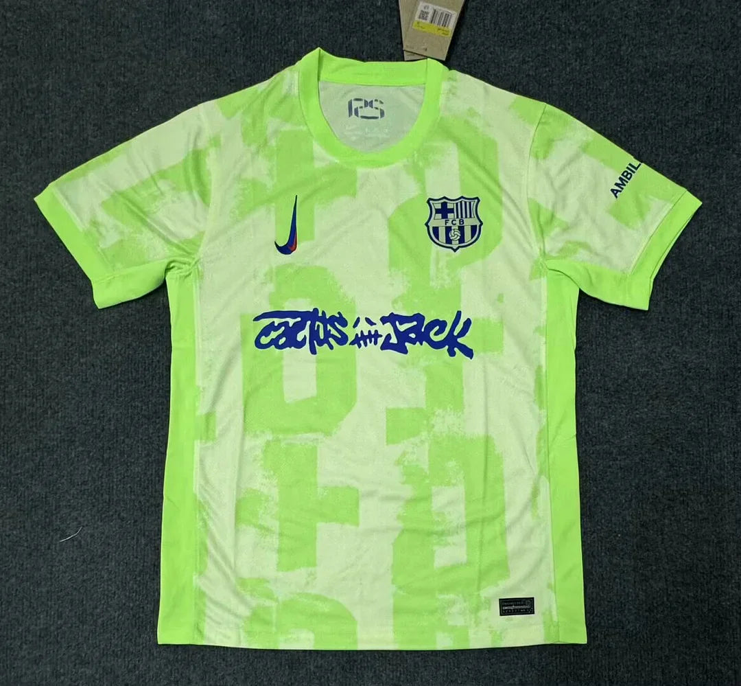 2024/2025 Barcelona Third Away Travis Scott Football Shirt
