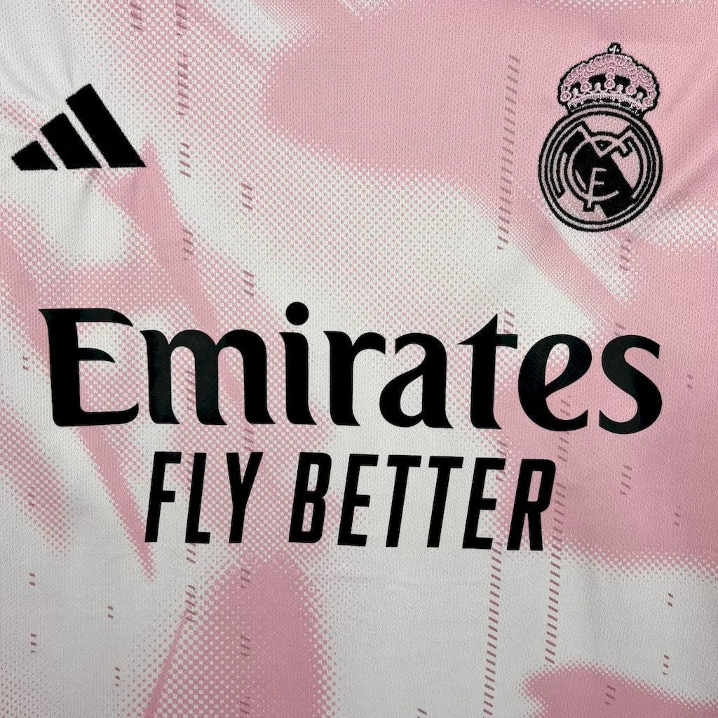 2025/2026 Real Madrid Special Edition Pink Football Shirt
