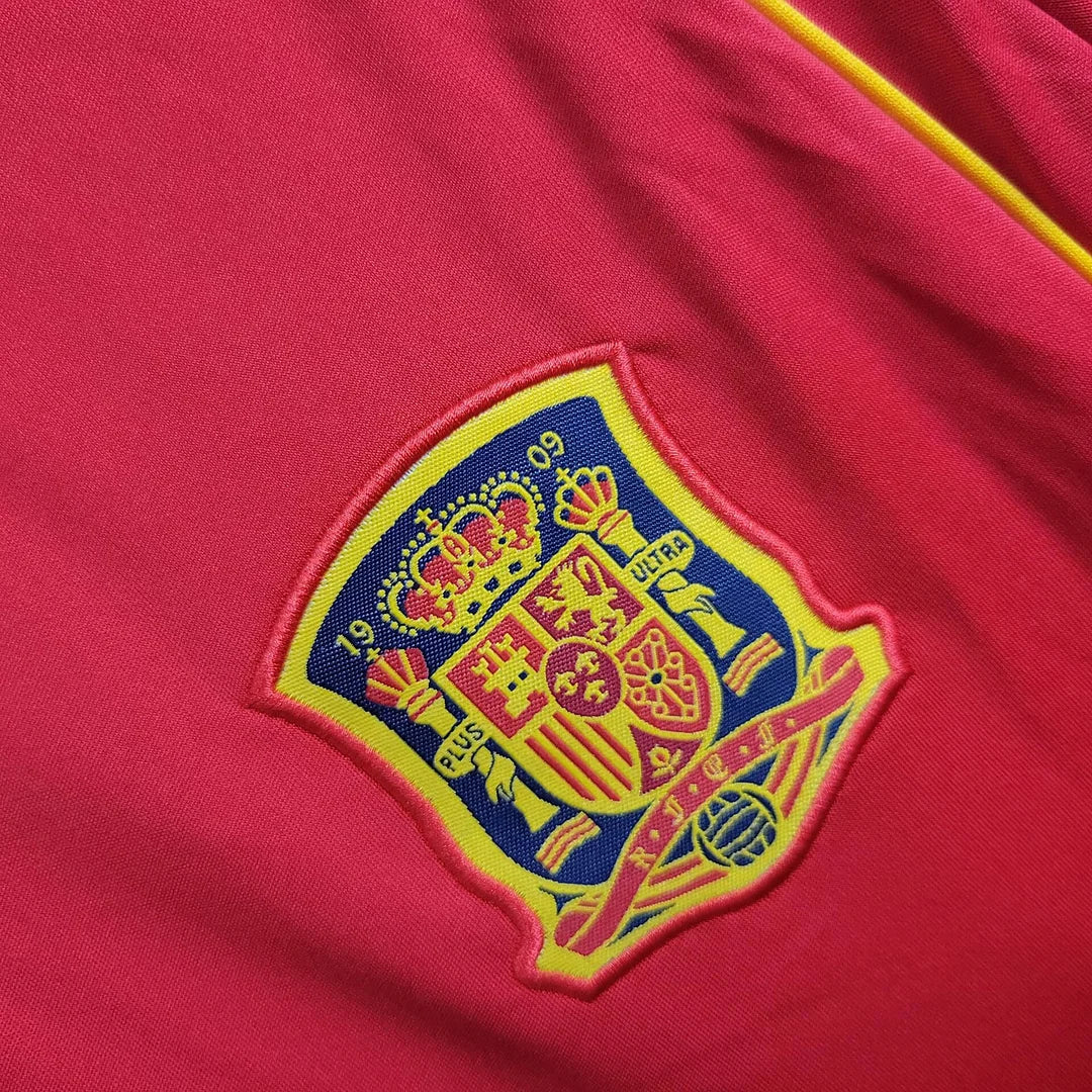 2010 Retro Spain Home Football Shirt