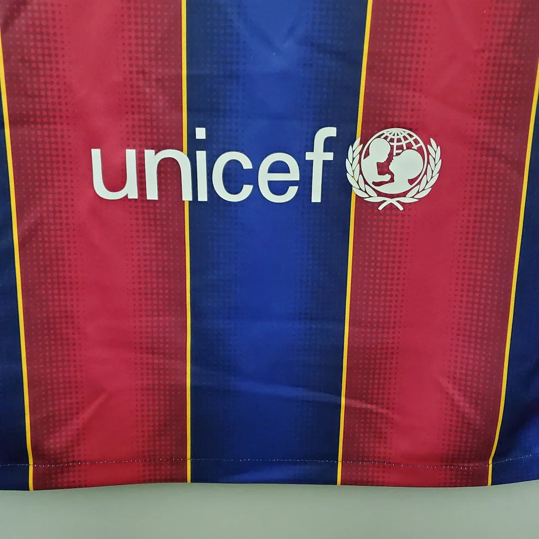 2020/2021 Retro Barcelona Home Football Shirt