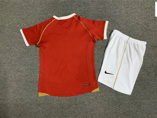 2006/2007 Retro Manchester United Home Football Shirt Kids Size