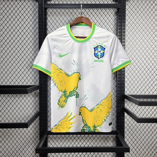 Brazil 2022 Special Edition White Football Shirt
