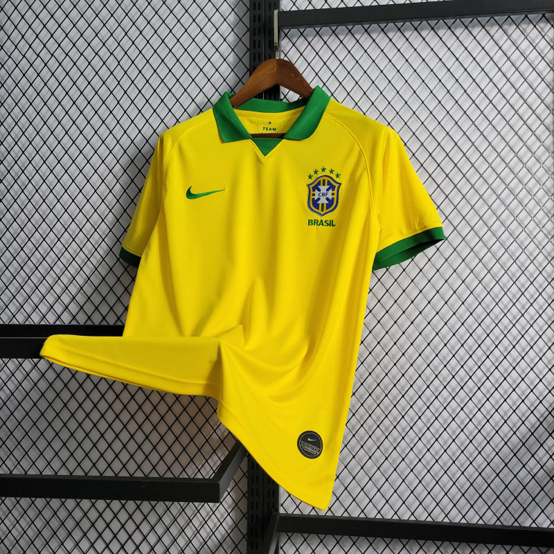 19/20 Brazil Home Football Shirt