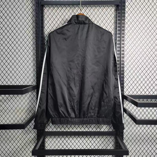 2023/2024 Real Madrid Windbreaker Jacket Black