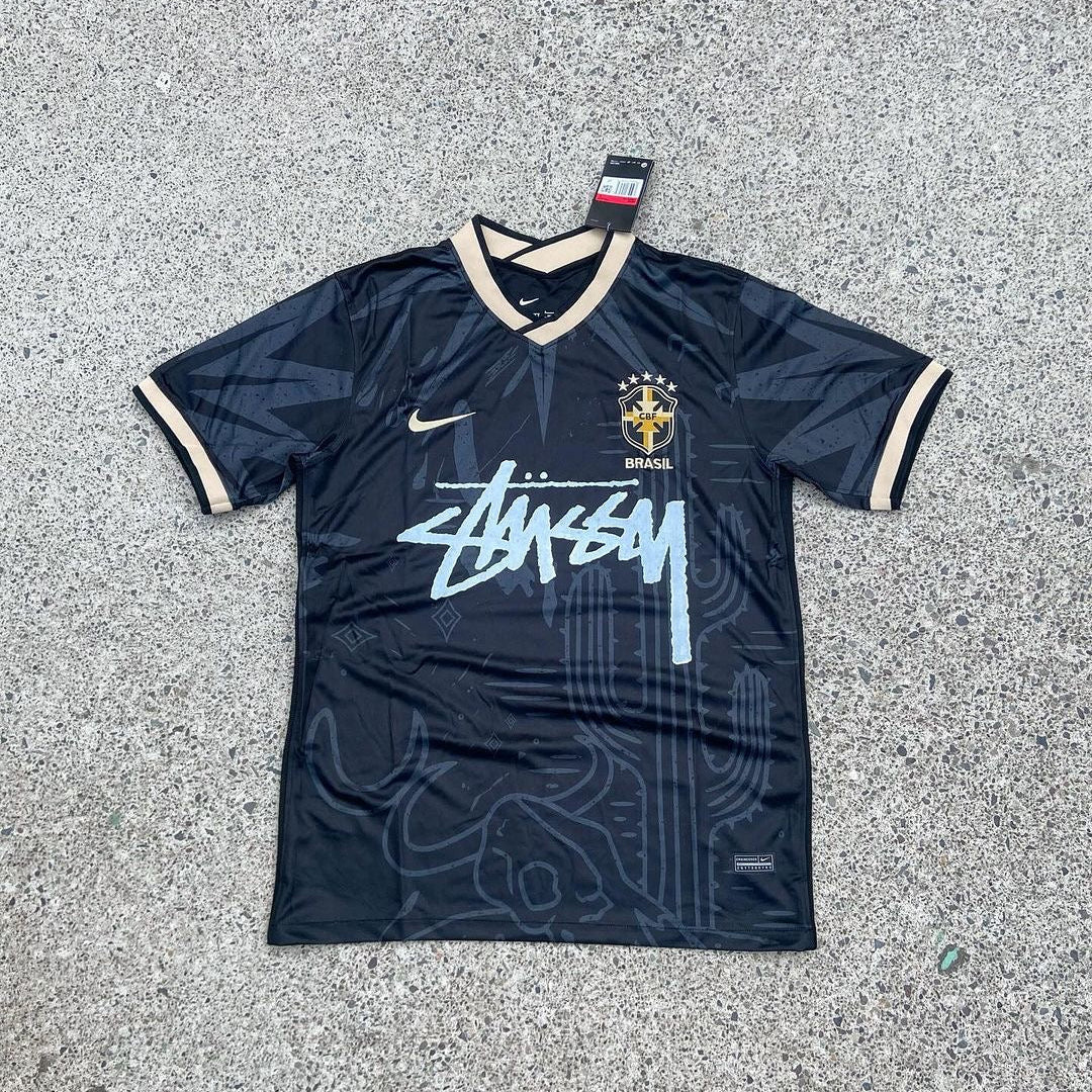2022 Brazil Stussy x Special Edition Football Shirt