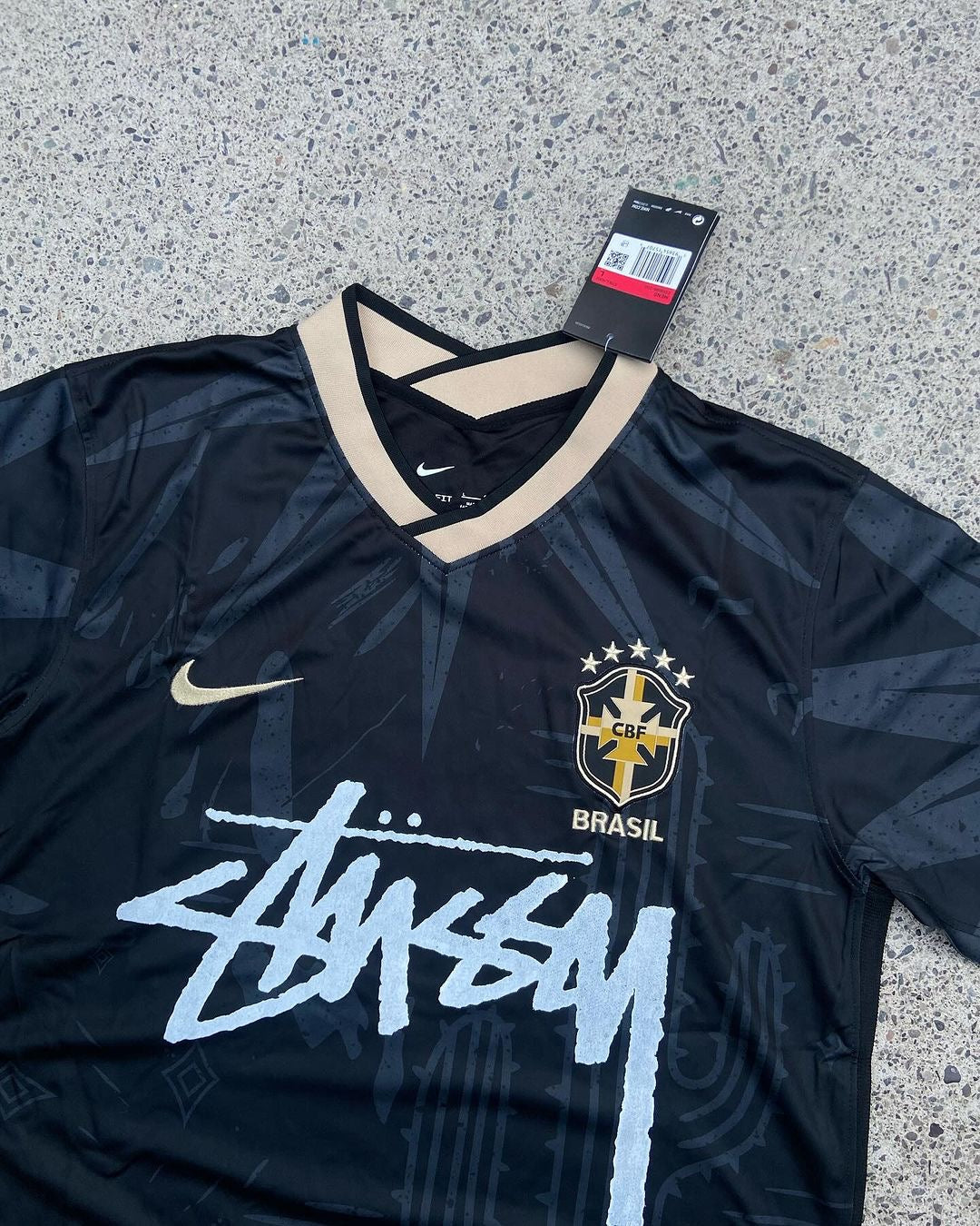 2022 Brazil Stussy x Special Edition Football Shirt