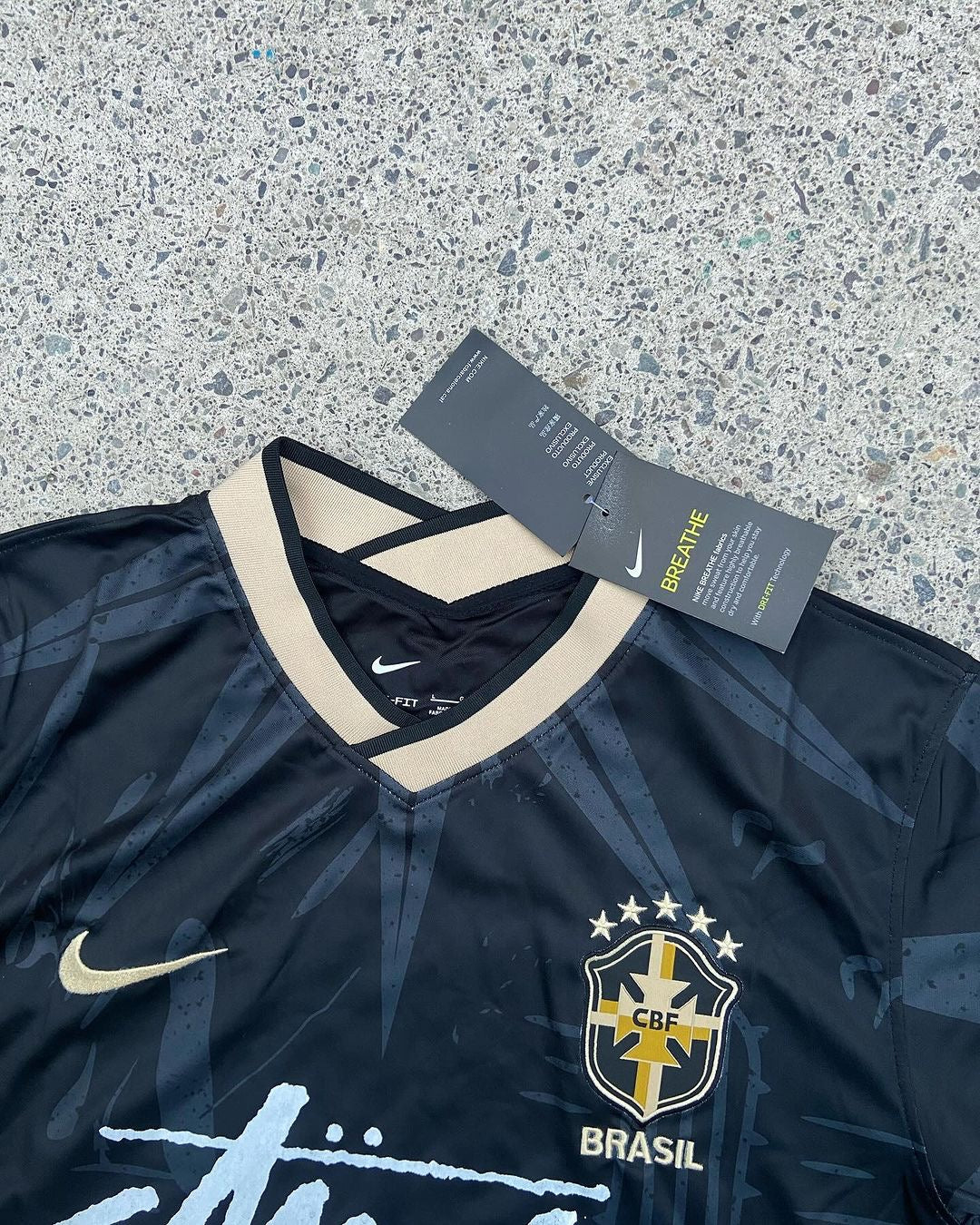 2022 Brazil Stussy x Special Edition Football Shirt