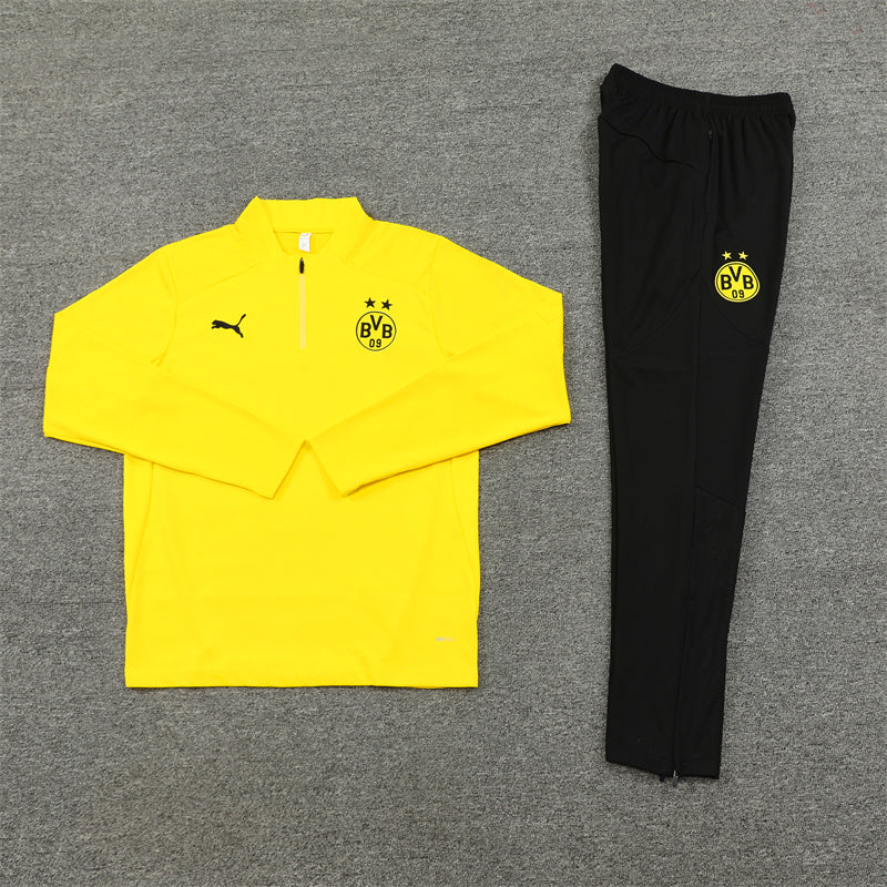2024/2025 Dortmund Yellow Half-Pull Tracksuit