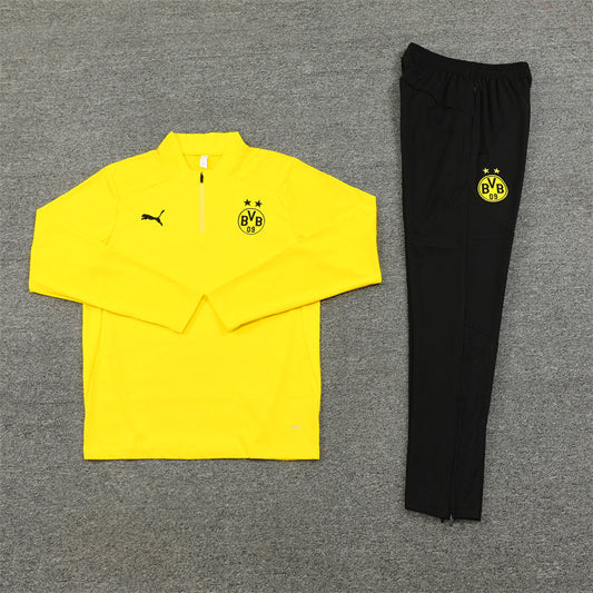 2024/2025 Dortmund Yellow Half-Pull Tracksuit