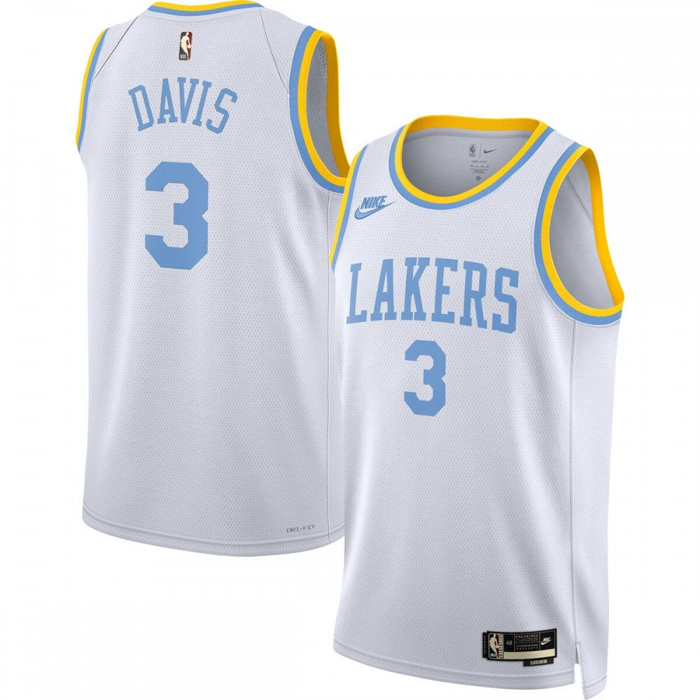 Los Angeles Lakers Nike Unisex 2022/23 Custom Swingman Jersey - Classic Edition - White