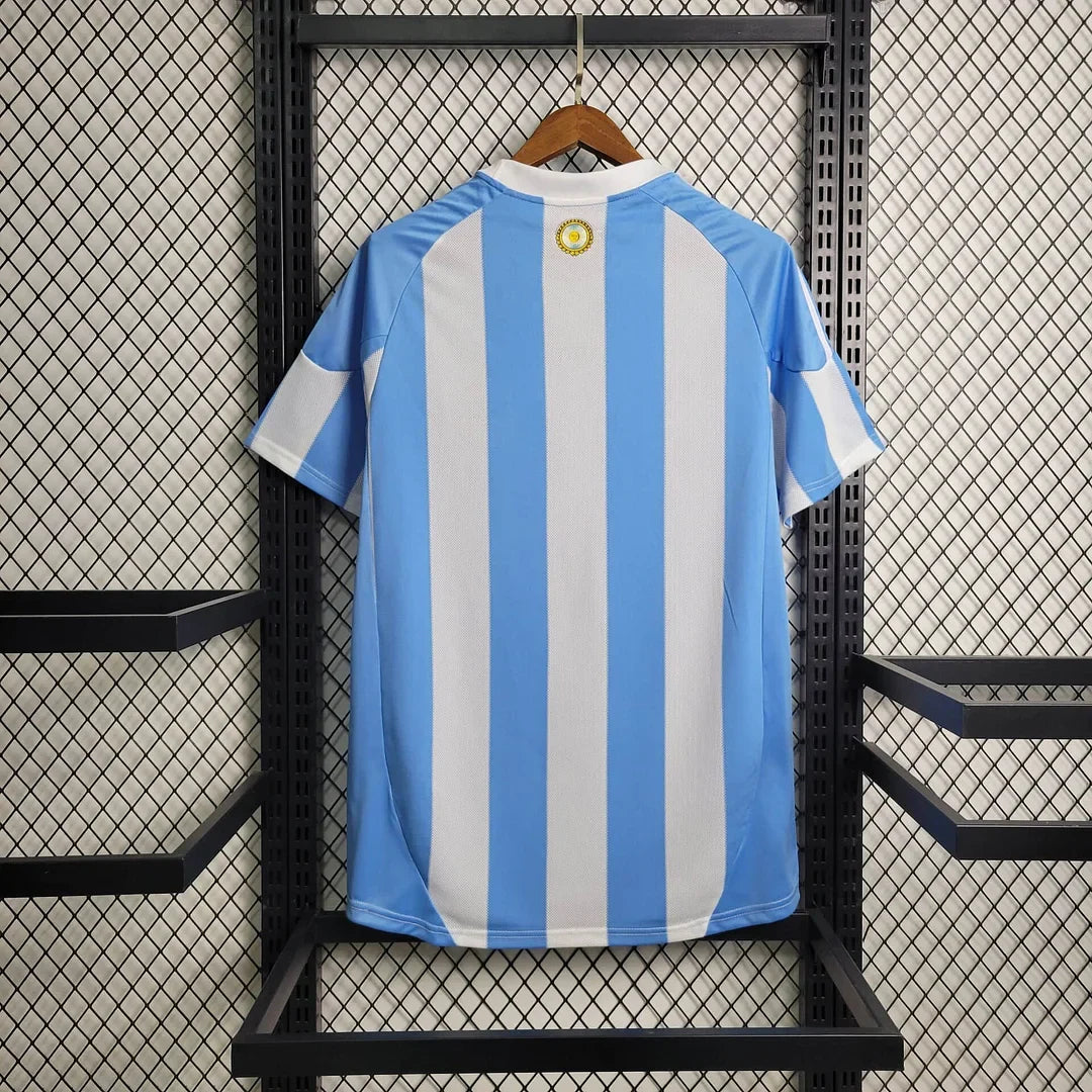 2010 Retro Argentina Home Football Shirt