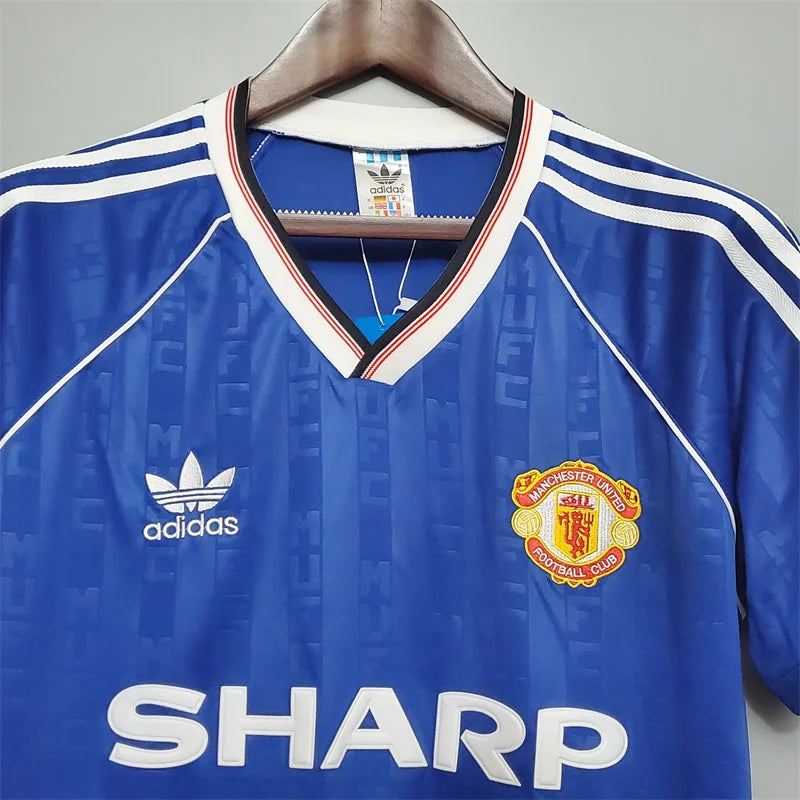 1988/1990 Retro Manchester United Third Away Football Shirt