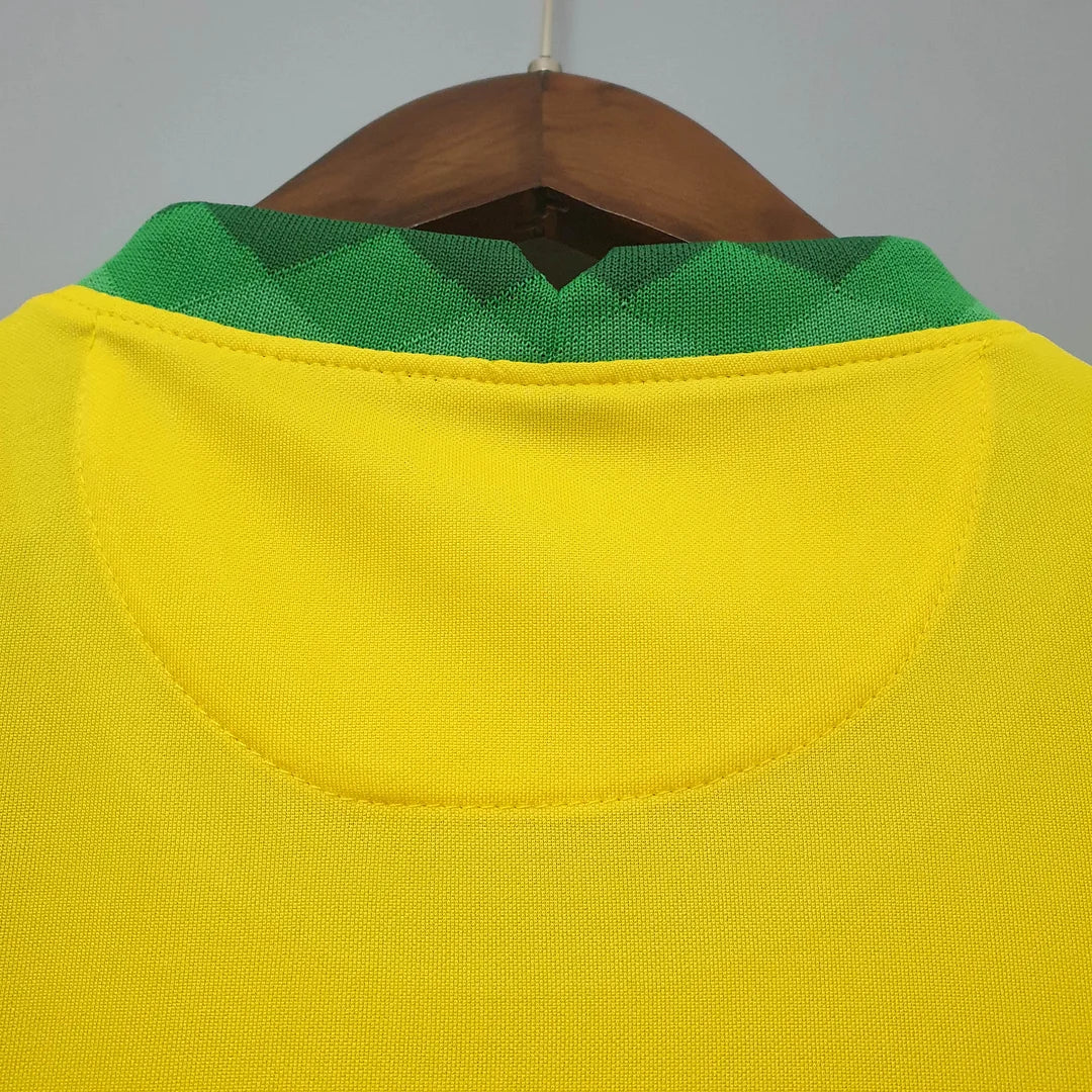 2020 Retro Brazil Home Football Shirt