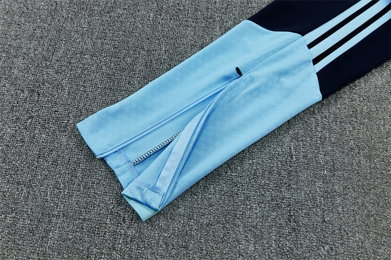 2026/2027 Argentina Half-Pull  Blue Tracksuit