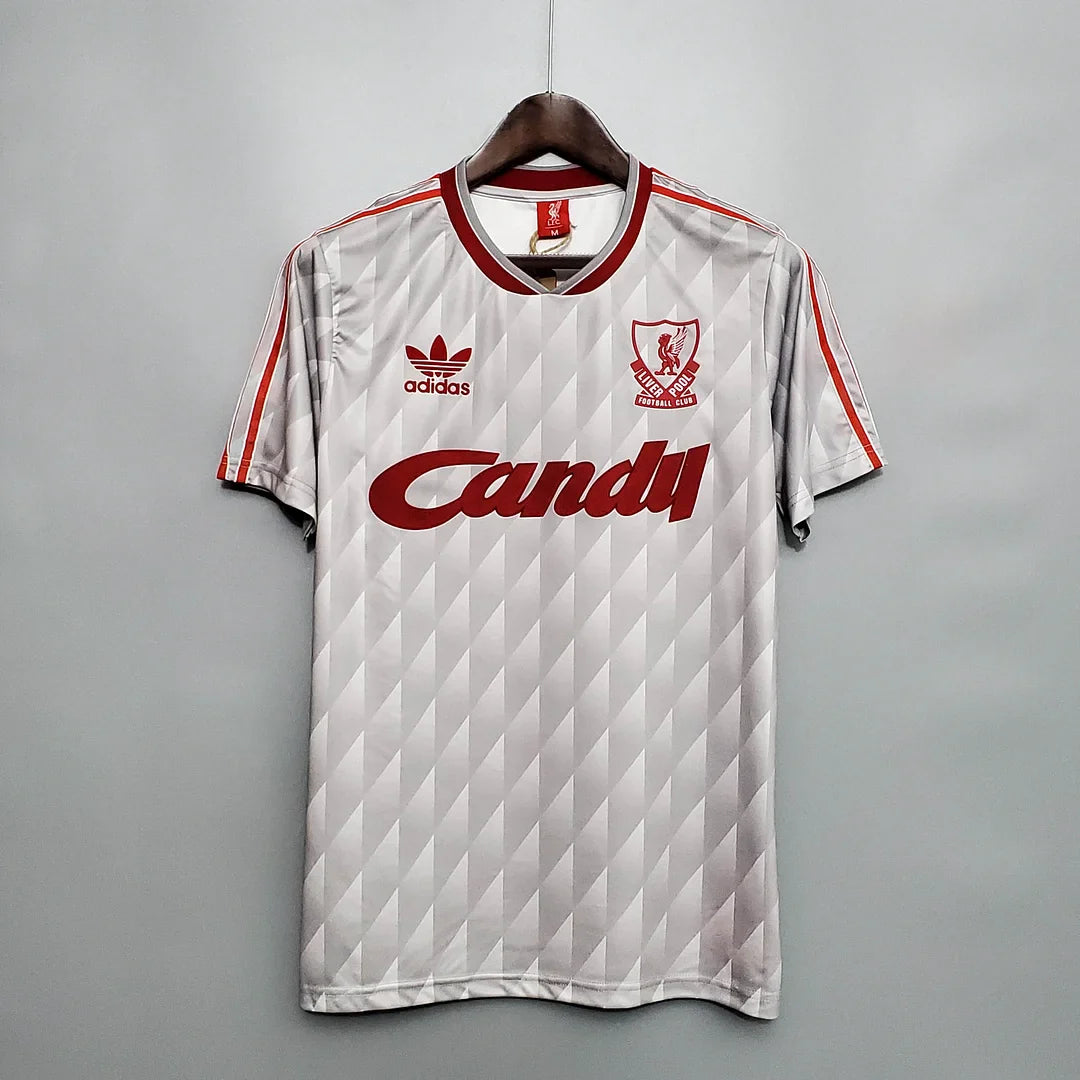 1990/1991 Retro Liverpool Away Football Shirt