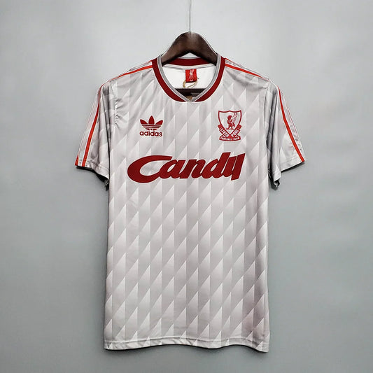 1990/1991 Retro Liverpool Away Football Shirt