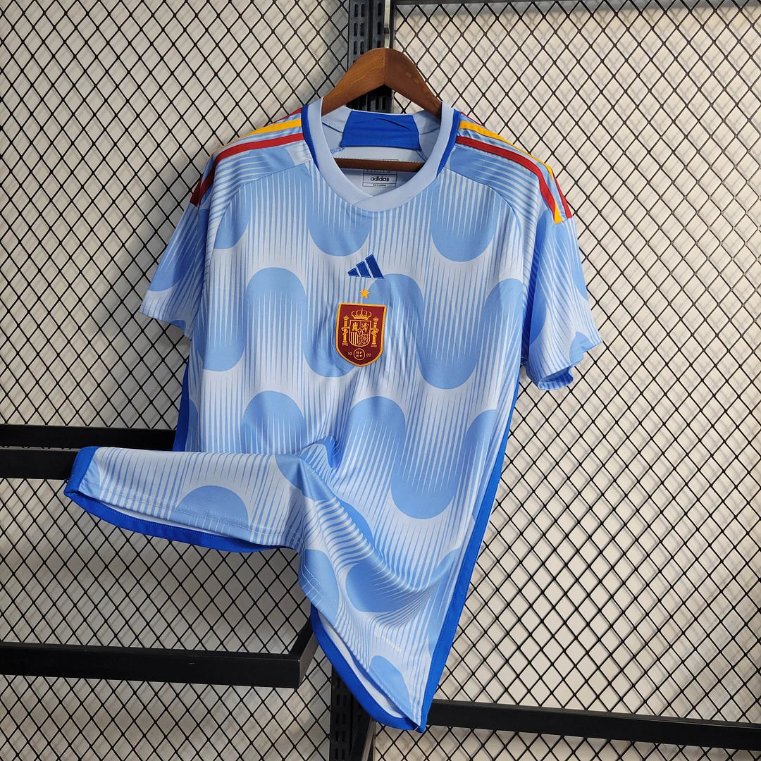 2022 FIFA World Cup Spain Away Football Shirt