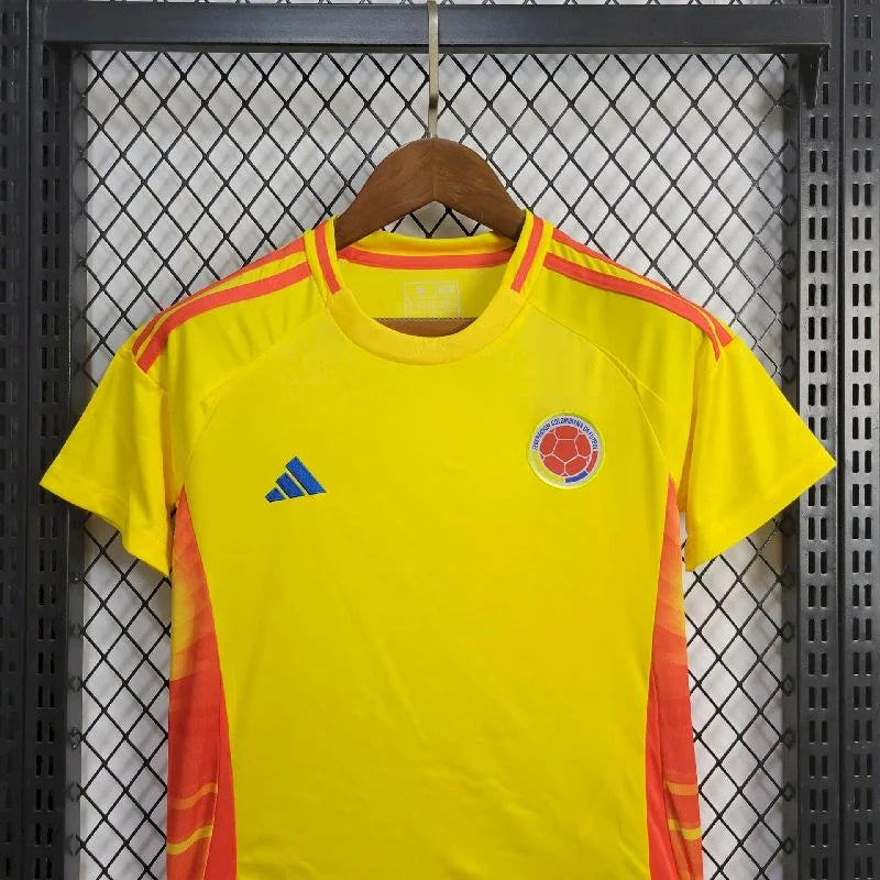 2024 Colombia Home Football Shirt Kids Size