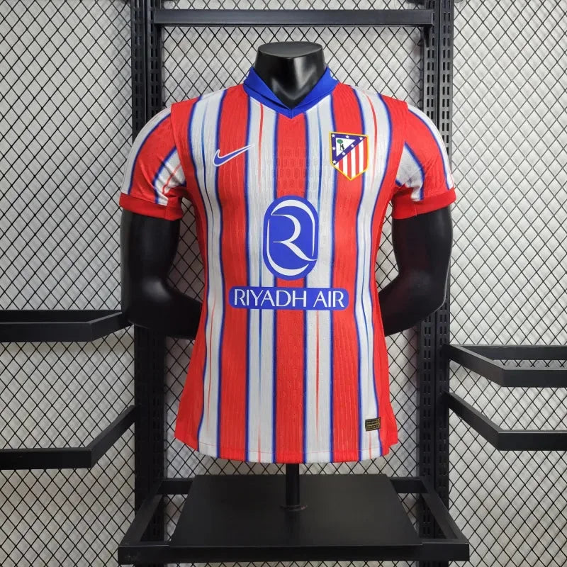 2024/2025 Atletico Madrid Home Football Shirt - Player Version