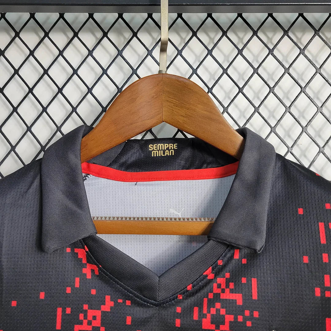 2022/2023 AC Milan Fourth Away Football Shirt Kids Size