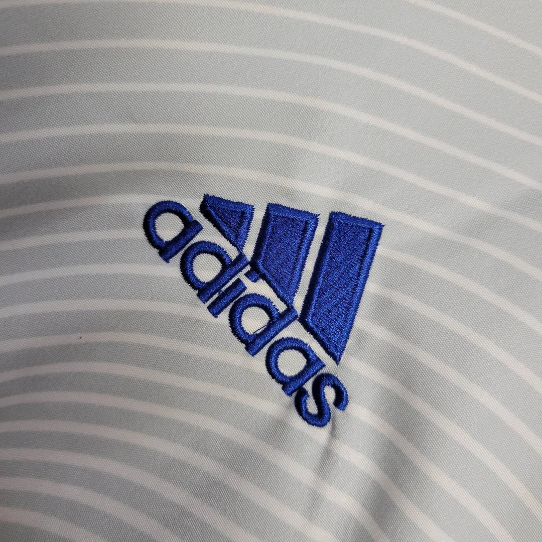 2025/2026 Greece Jacket White and Blue Windbreaker