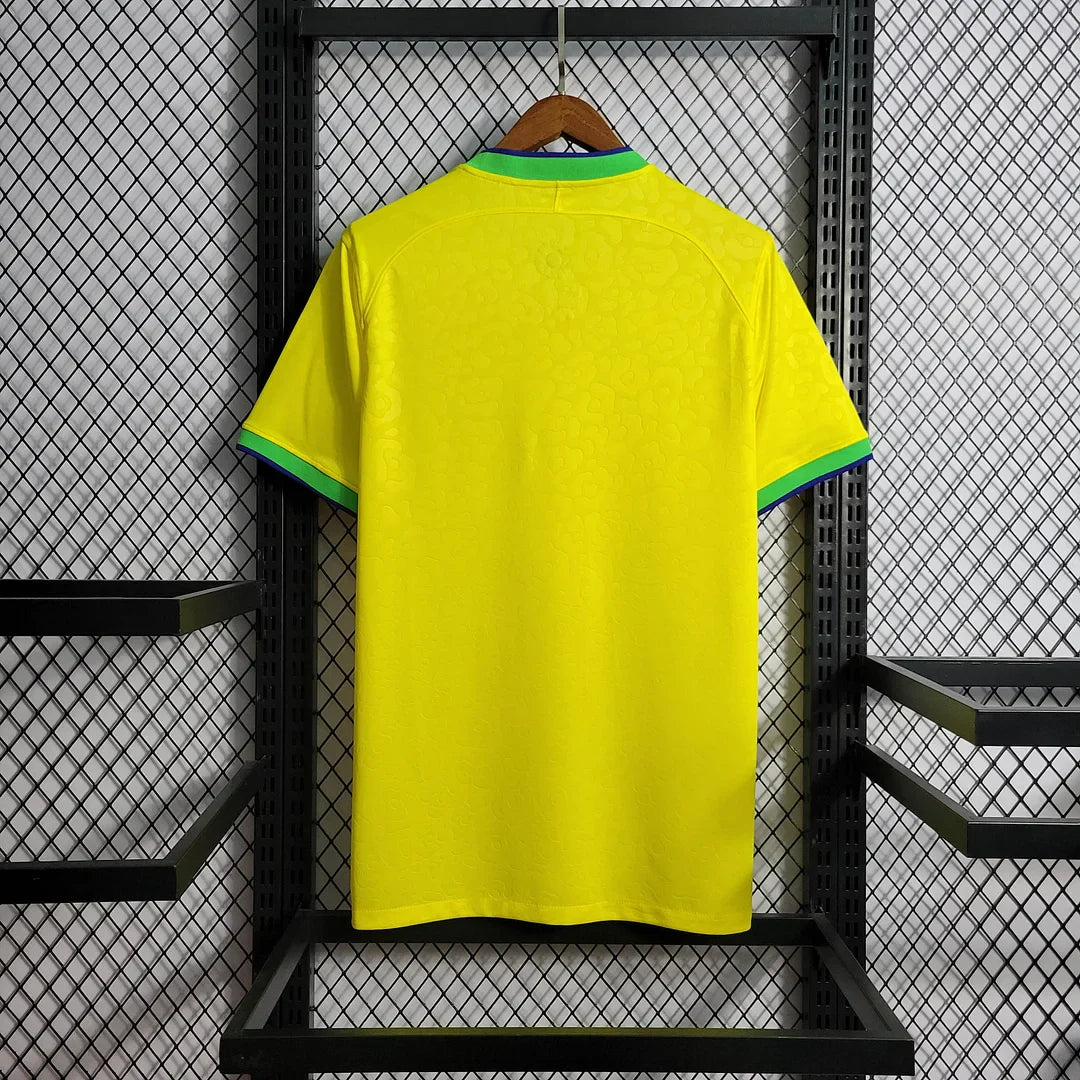 2022 World Cup Brazil Home Football Shirt