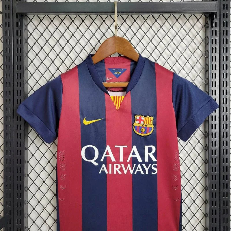 2014/2015 Retro Barcelona Home Football Shirt Kids Size