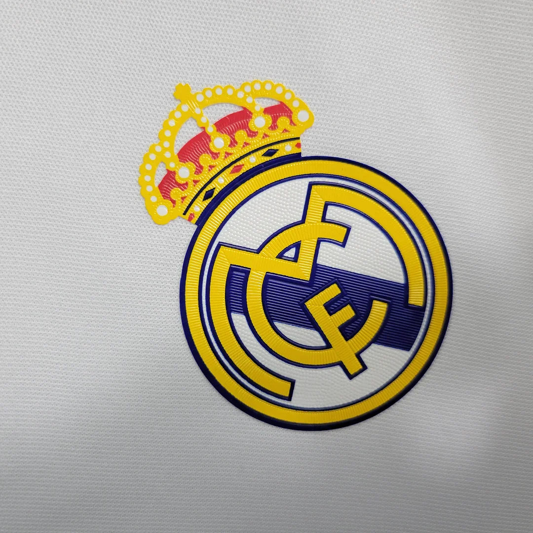2016/2017 Retro Long Sleeve Real Madrid Home Football Shirt