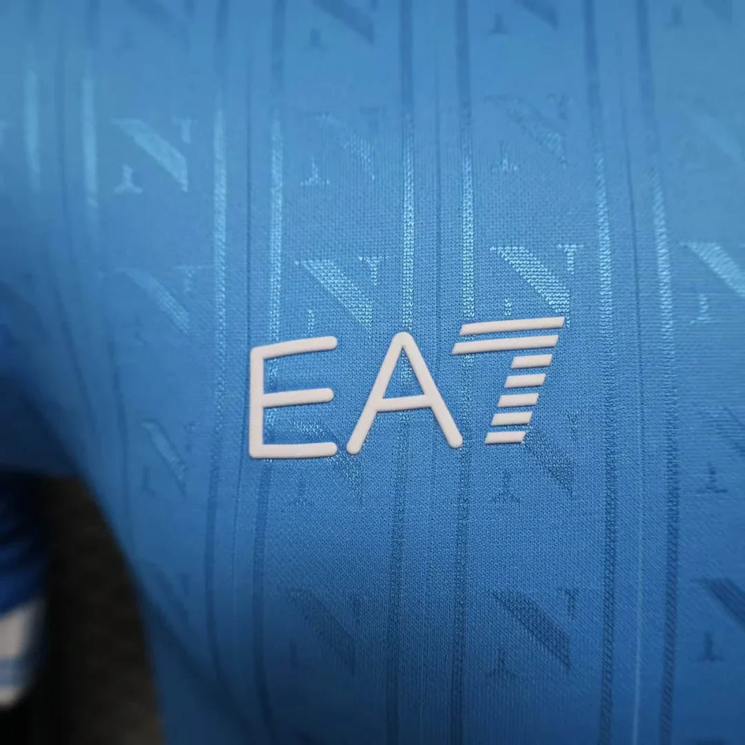 2025/2026 Player Version SSC Napoli Home Football Shirt