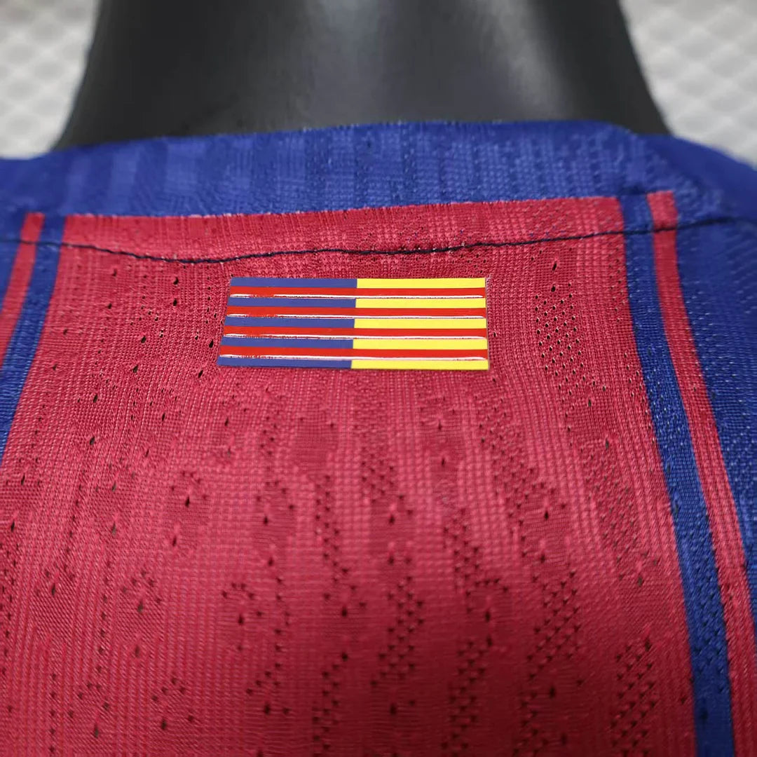 2025/2026 Player Version Barcelona Home Football Shirt
