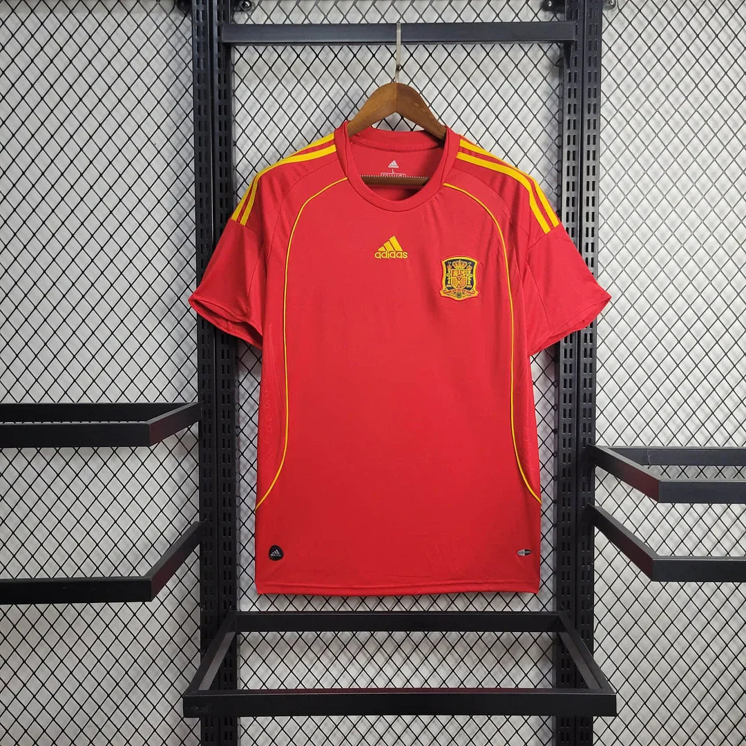 2010 Retro Spain Home Football Shirt