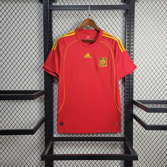 2010 Retro Spain Home Football Shirt