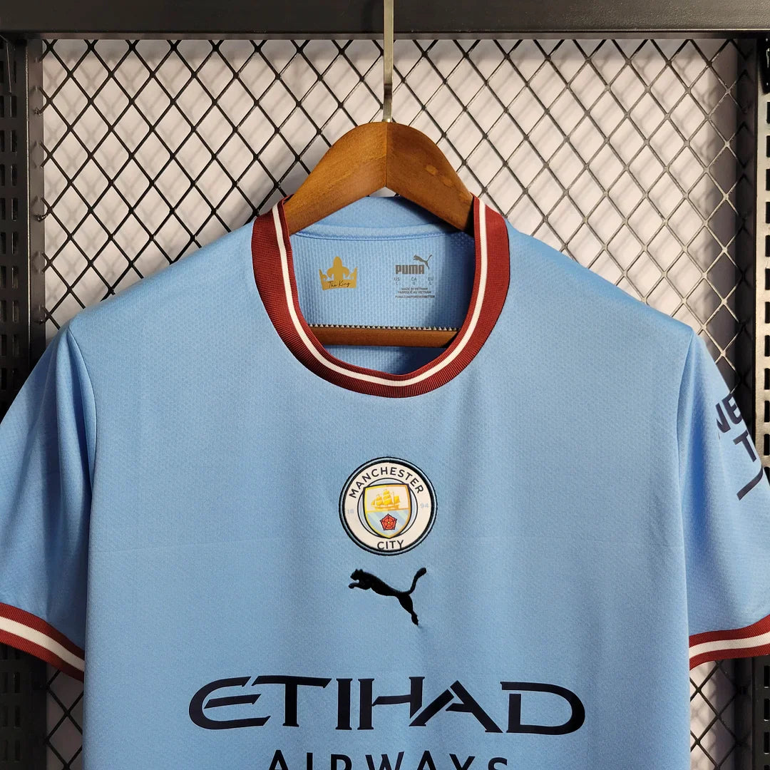 2022/2023 Manchester City Home Football Shirt
