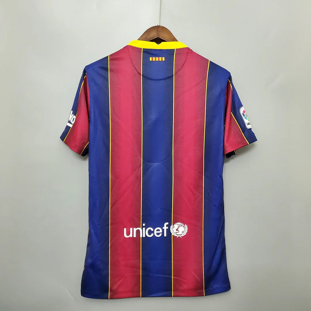 2020/2021 Retro Barcelona Home Football Shirt