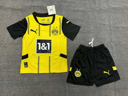 2024/2025 Dortmund Home Football Shirt Kids Size
