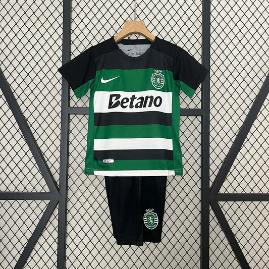 2024/2025 Sporting Lisbon Home Football Shirt Kids Size
