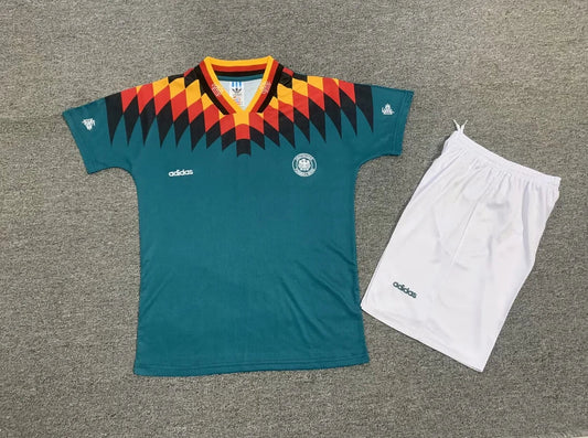 1994 Retro Germany Away Football Shirt Kids Size