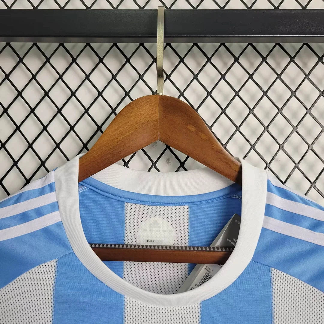 2010 Retro Argentina Home Football Shirt