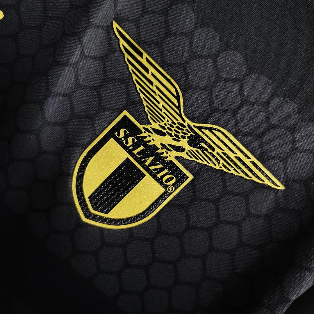 2023 Lazio 10th Anniversary Edition Black Football Shirt