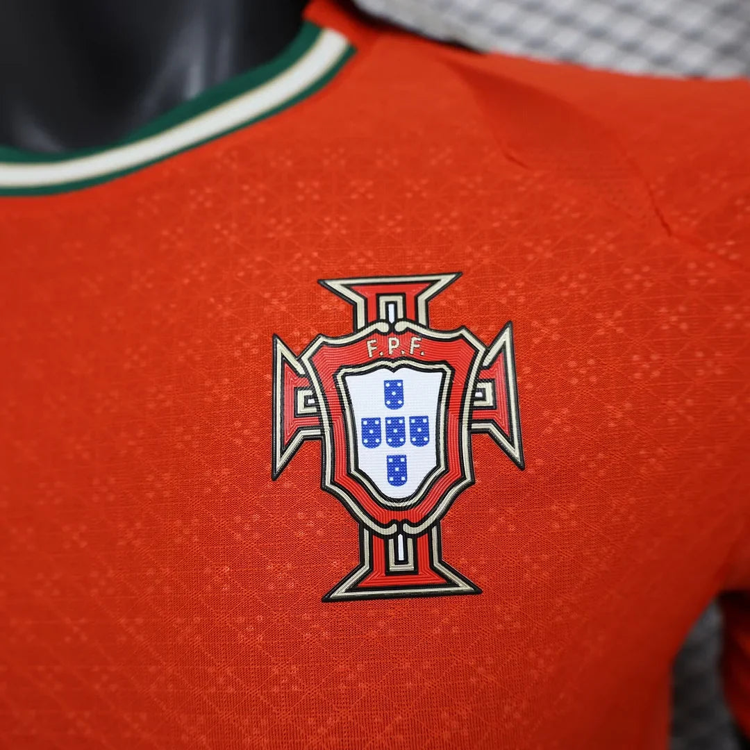 2025 Portugal Home Football Shirt - Player Version