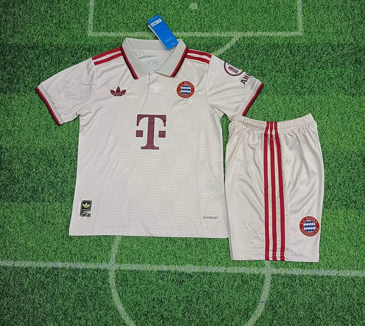 2024/2025 Bayern Munich Third Away Football Shirt Kids Size